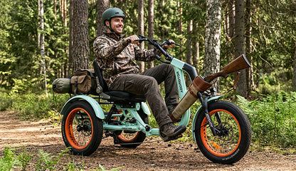 AddMotor Freetan M-368X Full-Suspension Semi-Recumbent eTrike