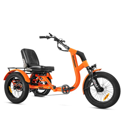 AddMotor Freetan M-368X Full-Suspension Semi-Recumbent eTrike